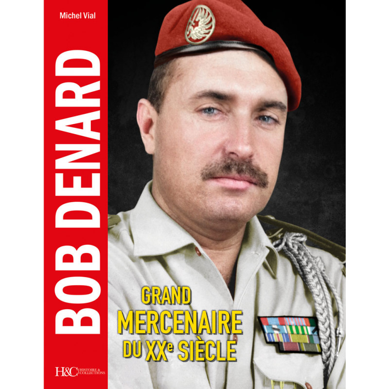 portrait de Bob Denard, mercenaire français, impliqué dans les événements politiques aux Comores.
